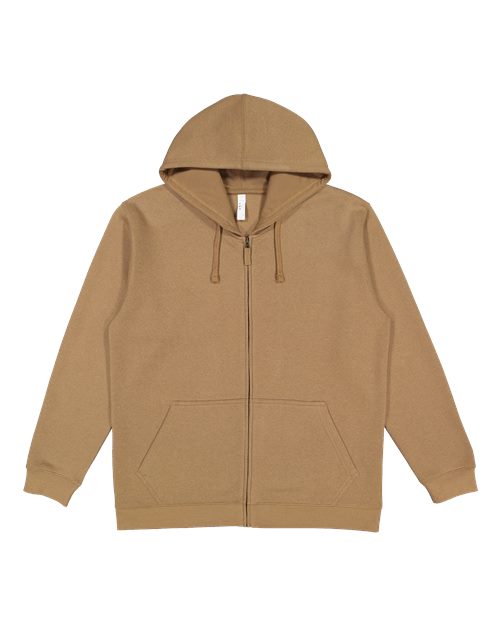 LAT 6927 Unisex Full-Zip Hoodie Sweatshirt