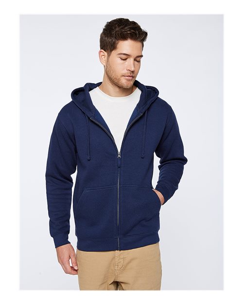 LAT 6927 Unisex Full-Zip Hoodie Sweatshirt