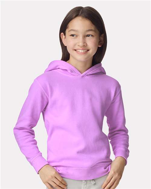 Comfort Colors 1467Y Youth Garment-Dyed Lightweight Hooded Sweatshirt