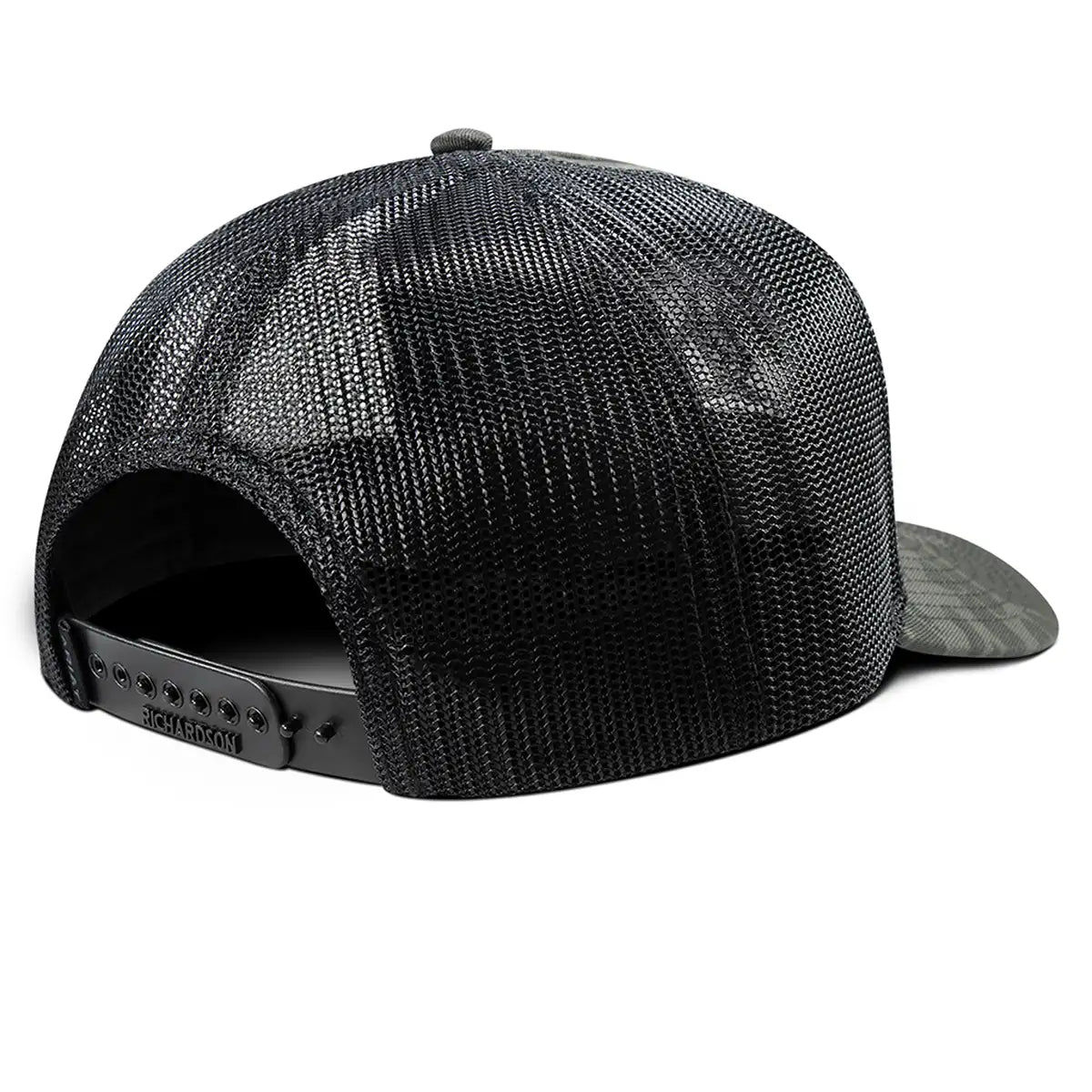 Ariat Black Camo Embroidered Shield - Trucker Cap